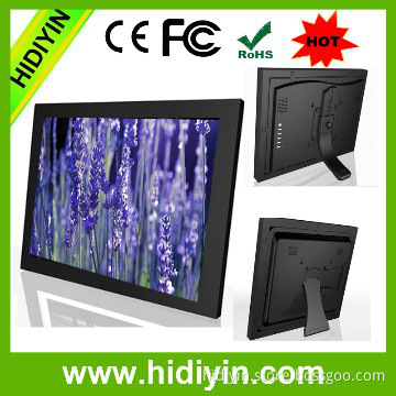 19 inch digital picture frame with human sensor with full function